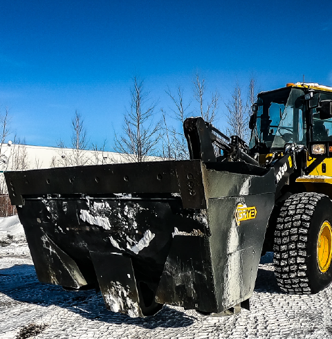 GRYB Spreader bucket snow and ice