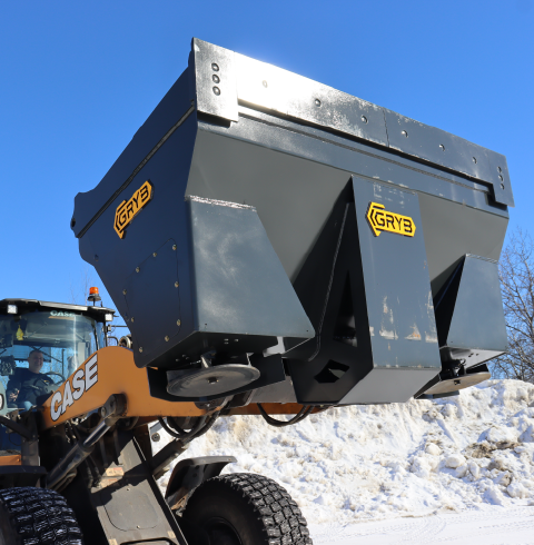 GRYB Spreader bucket snow and ice